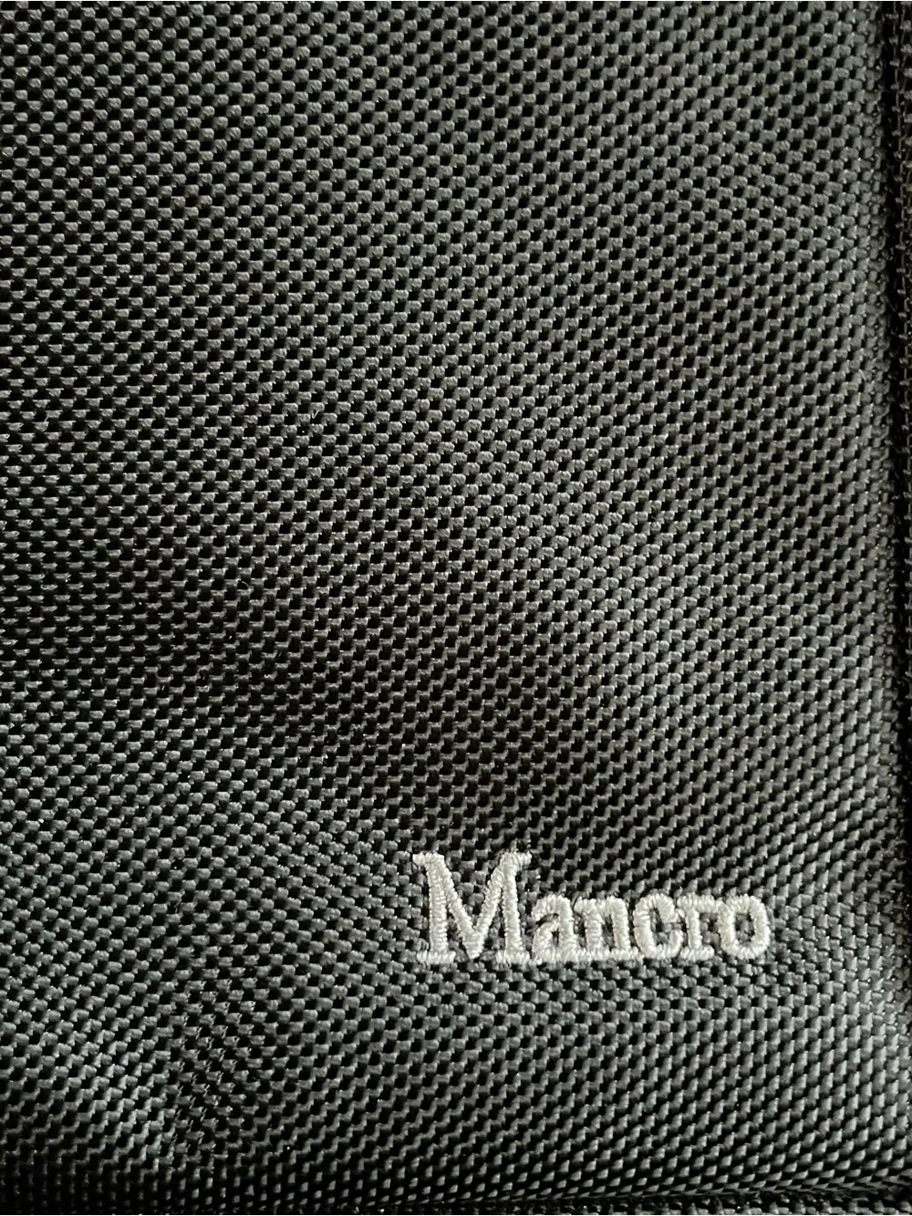 Mancro black laptop